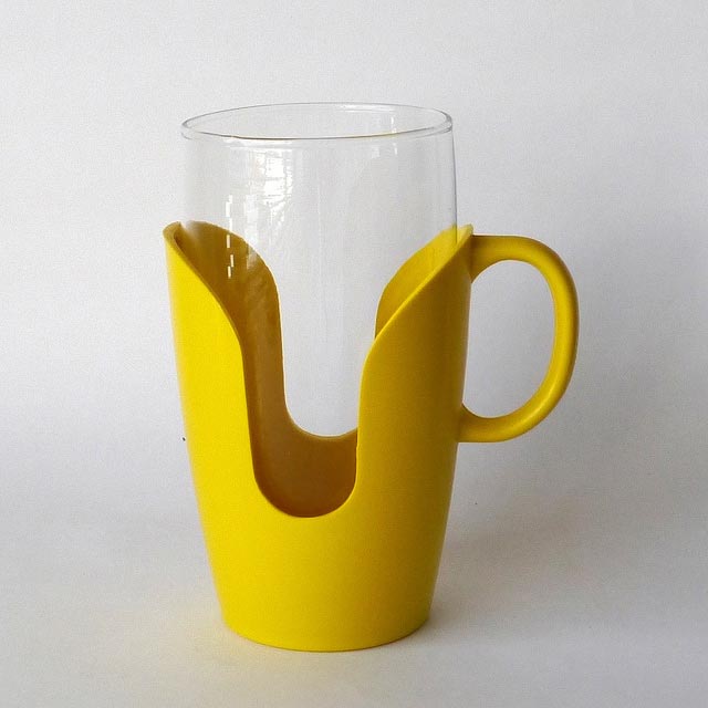 yellow melmac cup